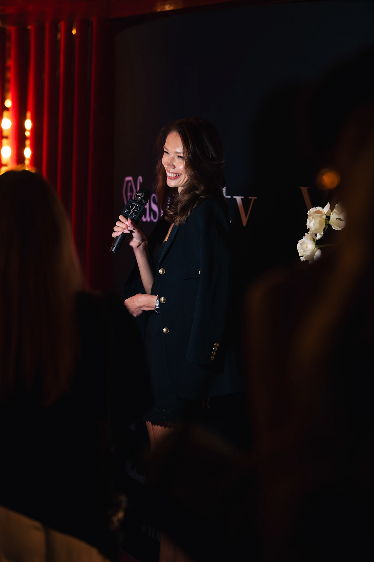 Event speaker and guest arrival photography