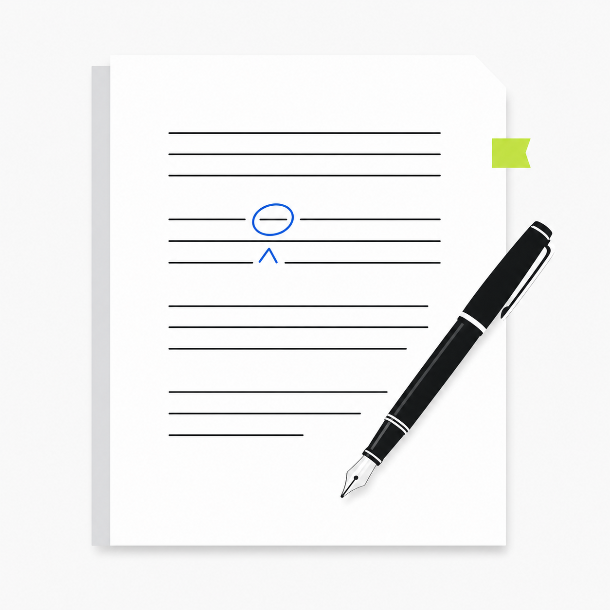 Editorial writing and document illustration